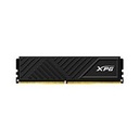 MEMORIA XPG GAMMIX D35 UDIMM DDR4 16GB PC4-25600 3200MHZ CL16 288PIN 1.35V CON DISIPADOR PC/GAMER COLOR NEGRO AX4U320016G16A-SBKD35