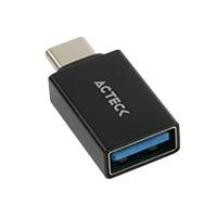 [AC-10955] ADAPTADOR ACTECK SHIFT PLUS AU210 / USB A - USB C / GARANTIA 1 AÑO / NEGRO / AC-934817