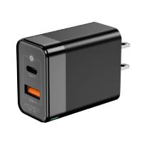 [AC-11108] CARGADOR DE PARED ACTECK ENERGON PLUS CP38W / 38 W / CARGA RAPIDA / USB C - 20 W / USB A - 18 W / GARANTIA 1 AÑO / NEGRO / AC-935562