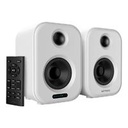 BOCINA ACTECK DYNAMIC EXACT BS650 / BLUETOOTH PARA ESCRITORIO / BLUETOOTH 5.0, AUX 3.5 MM Y USB / 50 W / PANTALLA LED / CONTROL REMOTO / BLANCA / AC-935883