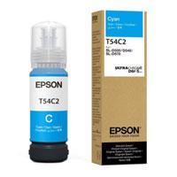 BOTELLA DE TINTA EPSON MODELO T54C ULTRACHROME D6R-S CYAN, PARA PLOTTER D570 (70ML)
