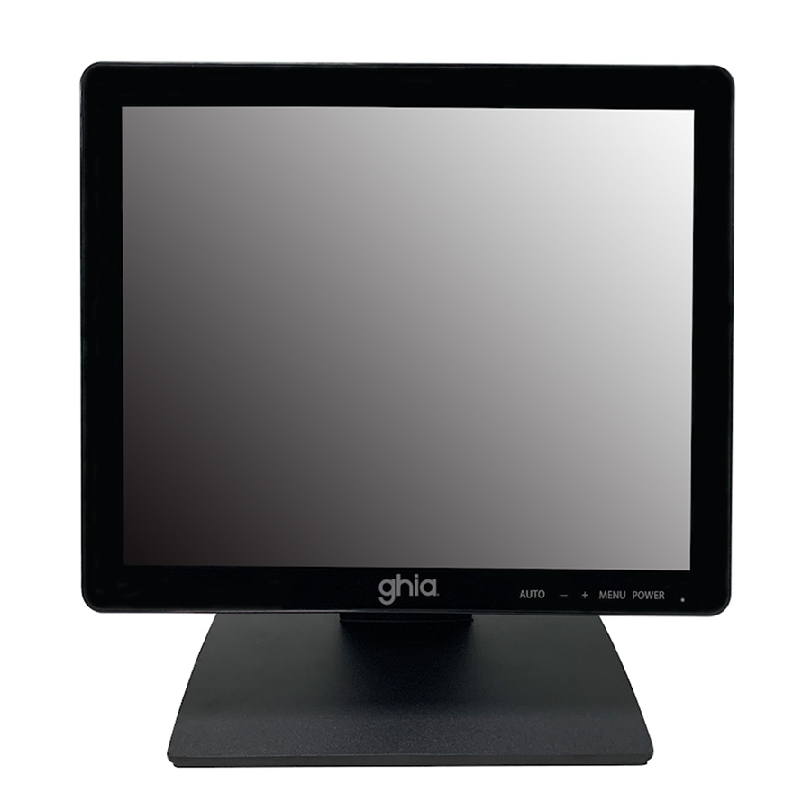 MONITOR TOUCHSCREEN CAPACITIVO GHIA / 15 PULGADAS / HDMI, VGA, USB / PUNTO DE VENTA
