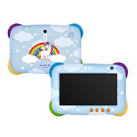 [NOTGHIA-436] TABLET KIDS /A333 PENTACORE/ 7 PULG IPS /4GB RAM/64GB /USB C/2CAM/WIFI/BLUETOOTH/2500MAH/ANDROID 15 /UNICORNIO