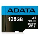 MEMORIA ADATA MICRO SDXC/SDHC 128GB UHS-I 100MB/25MB CLASE 10 V10 A1 C/ADAPTADOR AUSDX128GUICL10A1-RA1