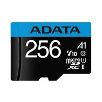 MEMORIA ADATA MICRO SDHC/SDXC 256GB UHS-I 100MB/25MB CLASE 10 V10 A1 C/ADAPTADOR (AUSDX256GUICL10A1-RA1)