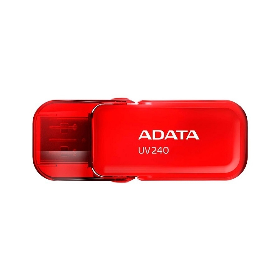 [RAM-3172] MEMORIA ADATA 32GB USB 2.0 UV240 ROJO (AUV240-32G-RRD)