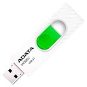 MEMORIA ADATA 128GB USB 3.2 UV320 RETRACTIL BLANCO-VERDE (AUV320-128G-RWHGN)