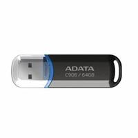 [RAM-3929] MEMORIA ADATA 64GB USB 2.0 C906 NEGRO (AC906-64G-RBK)