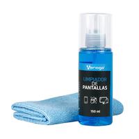 LIMPIADOR DE PANTALLAS VORAGO CLN-109 150 ML CON FRANELA MICROFIBRA