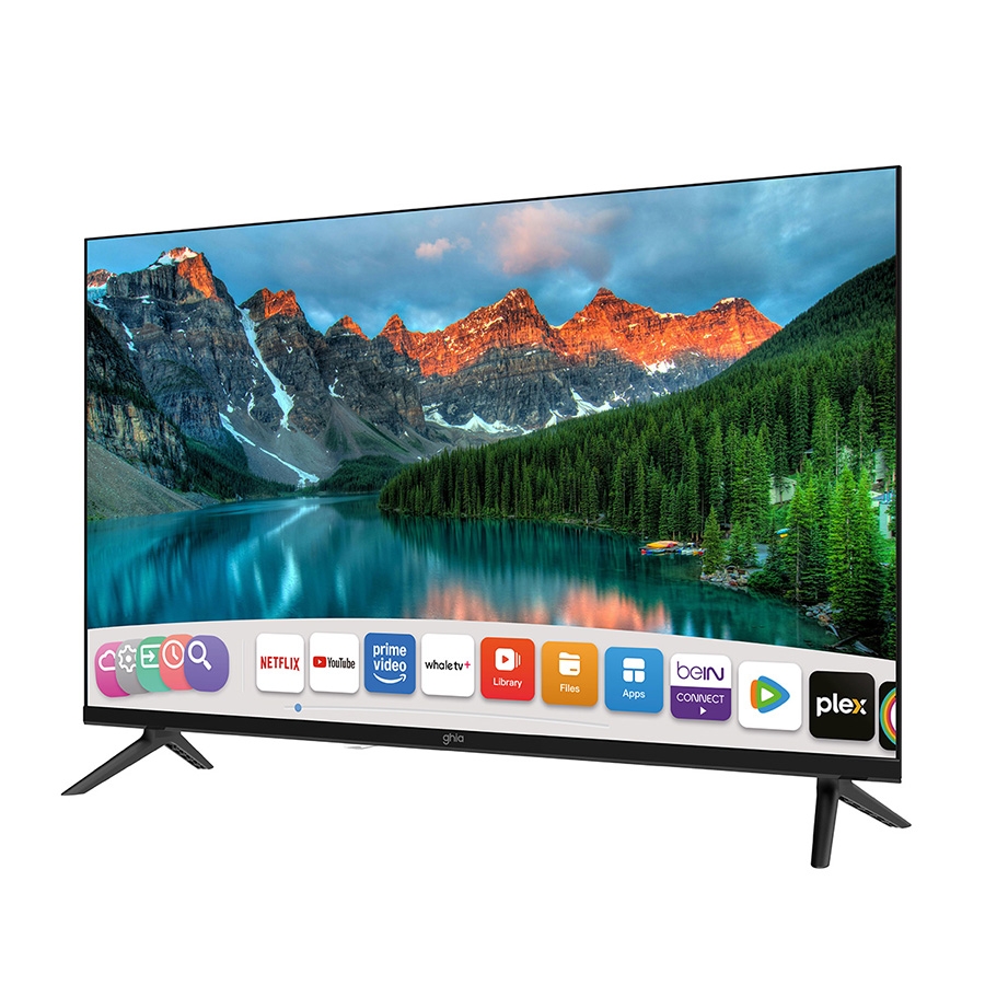 [TV-1142] TELEVISION SMART GHIA WHALE TV, 32 PULG HD, WIFI, RJ45, 2 HDMI, 2 USB, RCA, AUX 3.5MM, OPTICO, DOLBY AUDIO