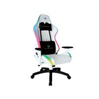 SILLA GAMER BALAM RUSH LIGHTNING FROST / ILUMINACION LED RGB / COJINES AJUSTABLES / PISTON CLASE 4 / MAX 120 KG / INCLINACION 90° A 180° / CONTROL 356 MODOS / BLANCO / BR-935920