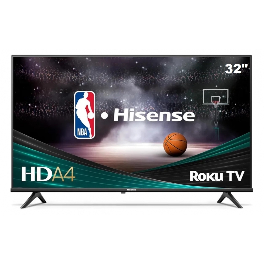 [TV-1167] TELEVISION 32 PULGADAS LED HISENSE 32A4NR SMART ROKU TV RESOLUCION HD