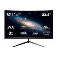 [MNL-2912] MONITOR GAMER BALAM RUSH ANDROMEDA MAG24Y / CURVO / 23.8 PULG / PANEL VA / FULL HD / 180 HZ / 1 MS / R1800 / FREESYNC ADAPTATIVO / 200 HZ OVERCLOCK / RGB / FLICKER FREE / NEGRO / BR-943031