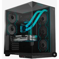 [CS-1096] GABINETE GAMER BALAM RUSH TANK MAJESTIC 7600 / MEDIA TORRE / ATX/MICRO ATX- MINI ITX / VENTILADORES ARGB / TRIPLE PANEL DE CRISTAL TEMPLADO / NEGRO / BR-941495