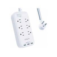 [AC-10776] SUPRESOR DE PICOS VICA 6 SALIDAS 3 PUERTOS USB