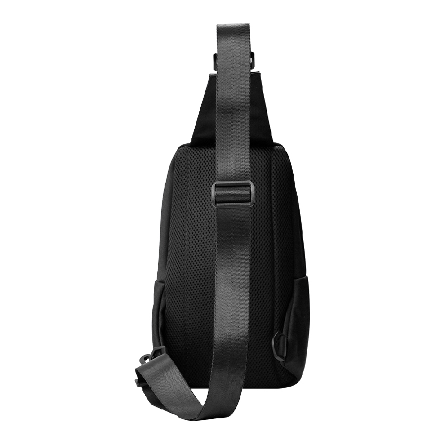 [AC-13370] MOCHILA PECHERA CRUZADA VORAGO CB-300 IMPERMEABLE NEGRA