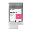 TANQUE DE TINTA CANON PFI-107M MAGENTA, CAPACIDAD 130 ML