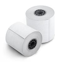 PAQUETE ROLLO PAPEL TERMICO GHIA PTG80N / 80X70 MM /PARA IMPRESORAS DE 80MM / REACCION NEGRO / 10 UNIDADES