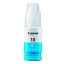 BOTELLA DE TINTA CANON GI-10C CYAN,TINTA CONTINUA,RENDIMIENTO 7700 PAGINAS,COMPATIBLE G6010,G5010,GM2010