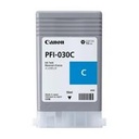 TANQUE DE TINTA CANON PFI-030C CYAN, CAPACIDAD 55 ML, COMPATIBLE TA-20,TA-30