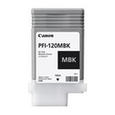 TANQUE DE TINTA CANON PFI-120MBK NEGRO MATE, CAPACIDAD 130 ML