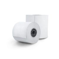 PAQUETE ROLLO PAPEL TERMICO GHIA PTG57N / 57X60 MM /PARA IMPRESORAS DE 58MM / REACCION NEGRO / 10 UNIDADES