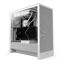 GABINETE NZXT H5 FLOW /BLANCO /VIDRIO TEMPLADO/2 VENTILADORES/F120Q /MID TOWER /USB TIPO C /GAMER