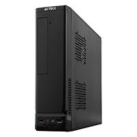 GABINETE ACTECK ATOM GS240 / MICRO TORRE SLIM / MICRO ATX, MINI ITX / FUENTE DE PODER SFX 450W / LECTOR DE TARJETAS / METAL / NEGRO / AC-929042