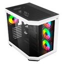 GABINETE GAMER BALAM RUSH TANK MASTER 9600TB / MEDIA TORRE / ATX - MICRO ATX - ITX / PANELES REMOVIBLES CRISTAL TEMPLADO / 4X VENTILADORES ARGB / SOPORTE P/ ENFRIAMIENTO / BLANCO C/ NEGRO / BR-938693