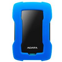 [HD-1798] DISCO DURO EXTERNO ADATA HD330 2TB PORTATIL 2.5 USB 3.2 WINDOWS MAC LINUX CONTRAGOLPES SLIM COLOR AZUL AHD330-2TU31-CBL