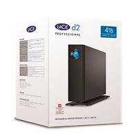 [HD-2370] DISCO DURO EXTERNO LACIE D2 PROFESSIONAL 4TB 3.5 ESCRITORIO USB 3.1 TIPO-C USB 3.0 NEGRO WIN MAC ADAPT DE ALIMENTACION
