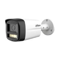 CAMARA HDCVI PLUS/ DAHUA/ HAC-HFW1200TLM-IL-T/ BULLET DE 2 MP/ LENTE DE 2.8 MM APERTURA DE HASTA 111°/ AUDIO BIDIRECCIONAL/ ILUMINADOR DUAL INTELIGENTE HASTA 40M/ METAL + PLASTICO
