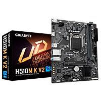 MB GIGABYTE H510M K V2 INTEL S-1200 11A GEN/2XDDR4 3200MHZ/PCIE 3.0/HDMI/4XUSB 3.1/M.2/MICRO ATX/GAMA BASICA