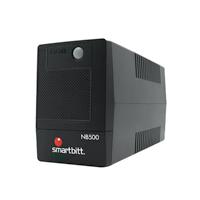 NO BREAK INTERACTIVO SMARTBITT  SBNB500  500VA / 250W, CLAVIJA NEMA 5-15P, 4 CONTACTOS, TIPO NEMA 5-15R, TODOS CON RESPALDO DE BATERIAS, REGULACION Y SUPRESION DE PICOS.