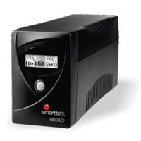 [FR-1022] NO-BREAK INTERACTIVO  SMARTBITT  SBNB900LCD   900VA/450W, CLAVIJA NEMA 5-15P, 6 CONTACTOS TIPO NEMA 5-15R CON RESPALDO DE BATERIAS, REGULACION Y SUPRESION DE PICOS,  PUERTO USB Y LCD