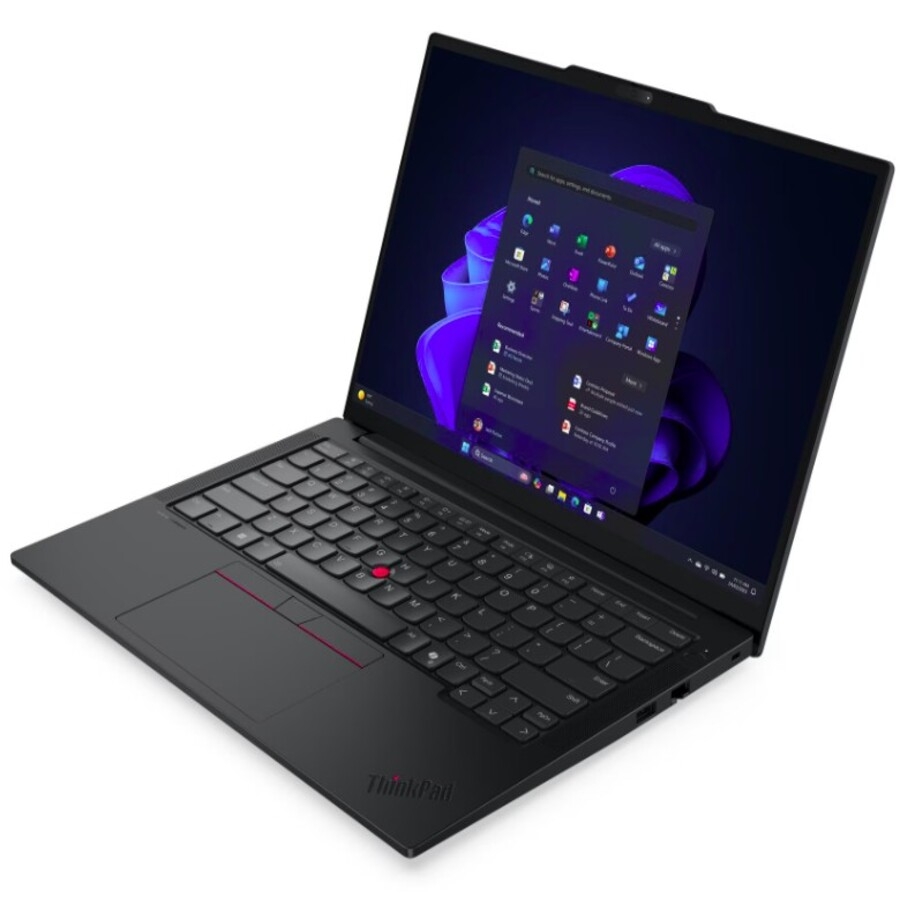 LAPTOP LENOVO THINKPAD E14 GEN 7 / CORE 7 240H 2.5GHZ / 16GB DDR5 / 512GB SSD / 14 WUXGA 1920X1200 / NEGRA / WIN 11 PRO / 3YR PREMIER SUPPORT