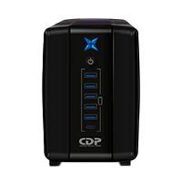NO BREAK INTERACTIVO CDP DE 750VA/375 WATTS 8 CONT