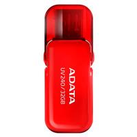 [RAM-3172] MEMORIA ADATA 32GB USB 2.0 UV240 ROJO (AUV240-32G-RRD)