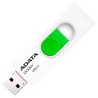 [RAM-3213] MEMORIA ADATA 128GB USB 3.2 UV320 RETRACTIL BLANCO-VERDE (AUV320-128G-RWHGN)