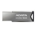MEMORIA ADATA 16GB USB 2.0 UV250 METALICA AUV250-16G-RBK