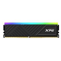 MEMORIA XPG SPECTRIX D35G UDIMM DDR4 8GB PC4-25600 3200MHZ CL16 288PIN 1.35V RGB CON DISIPADOR PC/GAMER COLOR NEGRO AX4U32008G16A-SBKD35G