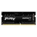 MEMORIA RAM KINGSTON SODIMM DDR4 16GB 2X8GB 3200MT/S FURY IMPACT BLACK CL20 260PIN 1.2V C/DIFUSOR DE CALOR P/LAPTOP KIT 2 KF432S20IBK2/16