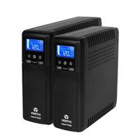 IP UPS NOBREAK VERTIV LIEBERT PSA5 1000VA 600W INTERACTIVA ENTRADA 86 143V SALIDA 105 143V 10 CONTACTOS