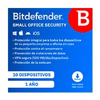 [SWS-3858] ESD BITDEFENDER SMALL OFFICE SECURITY, 10 PC + 1 SERVIDOR + 1 CONSOLA CLOUD, 1 AÑO (ENTREGA ELECTRONICA)