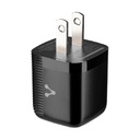 CARGADOR PARA PARED /  VORAGO /  AU-355 /  CARGA RAPIDA  /   3.0 A 1 USB-C   / 30W /  NEGRO