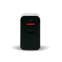 CARGADOR PARA PARED   / VORAGO   / CARGA RAPIDA /   AU-350  /  20W /  USB TIPO A Y C   /   NEGRO