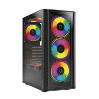 [CS-860] GABINETE GAMER BALAM RUSH DRAGONFLY CRYSTALGM745 / MEDIA TORRE / ATX, MICRO ATX, MINI ITX / VENTILADOR RGB / PANEL CRISTAL TEMPLADO, METAL / NEGRO / BR-935968