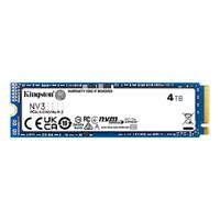 [HD-3229] UNIDAD DE ESTADO SOLIDO KINGSTON INTERNO SNV3S NV3 4TB M.2 2280 NVME PCIE GEN 4X4 LECT.6000/ESCRIT.5000 MB/S PC/LAPTOP/MINI PC SNV3S/4000G