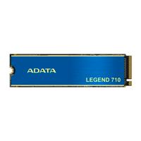 UNIDAD DE ESTADO SOLIDO SSD INTERNO ADATA LEGEND 710 256GB M.2 2280 NVME PCIE GEN 3X4 LECT.2400 ESCRIT.1800 MBS PC LAPTOP MINIPC 3DNAND DISIPADOR ALEG-710-256GCS