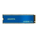 UNIDAD DE ESTADO SOLIDO SSD INTERNO ADATA LEGEND 710 256GB M.2 2280 NVME PCIE GEN 3X4 LECT.2400 ESCRIT.1800 MBS PC LAPTOP MINIPC 3DNAND DISIPADOR ALEG-710-256GCS